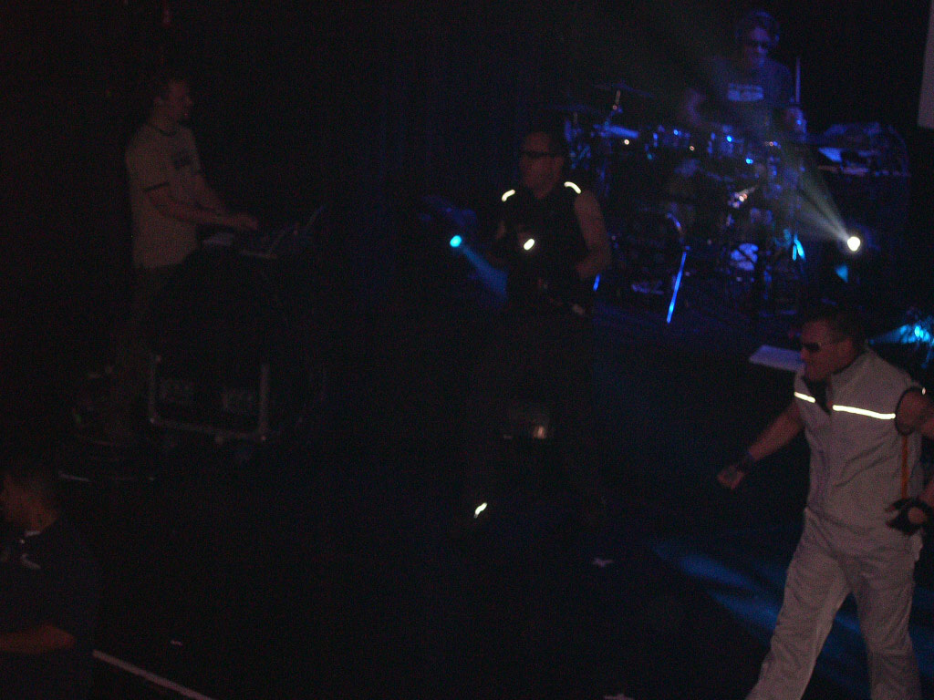 Front 242's  Jean Luc De Meyer and Richard 23 in motion