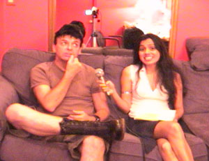 Gary Numan during Ms. Divine's Video Interview